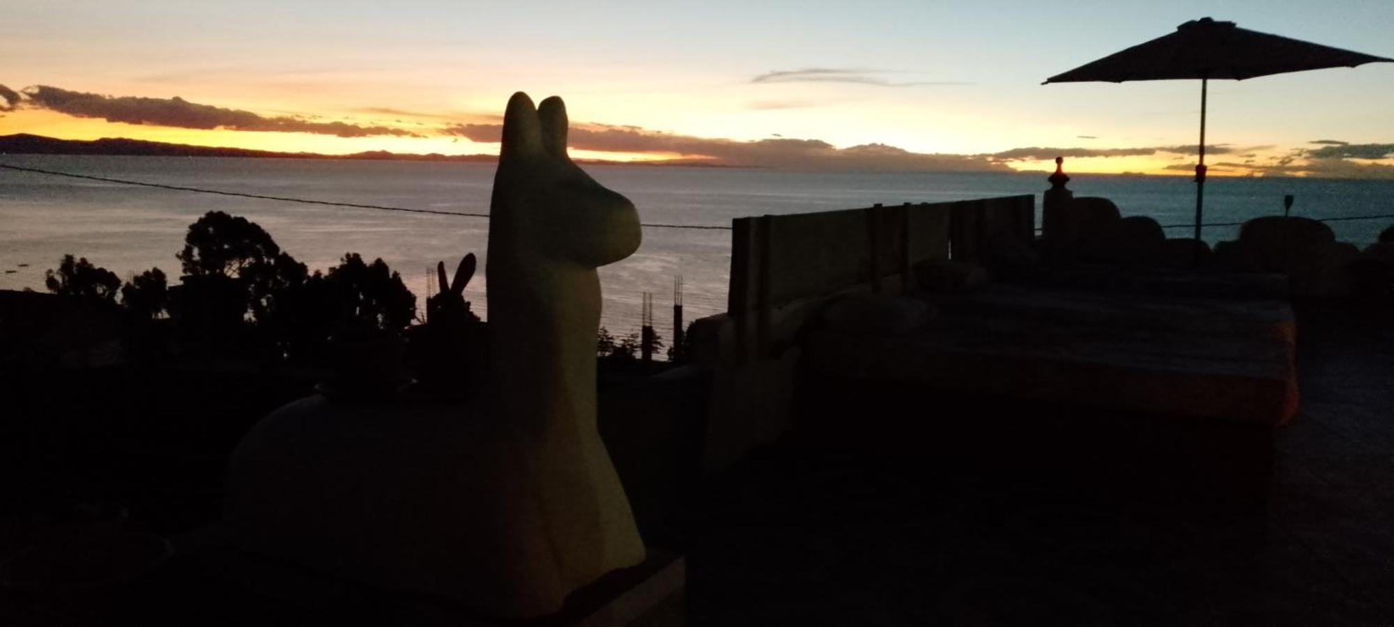 Jardin Andino Hostal Copacabana  Luaran gambar