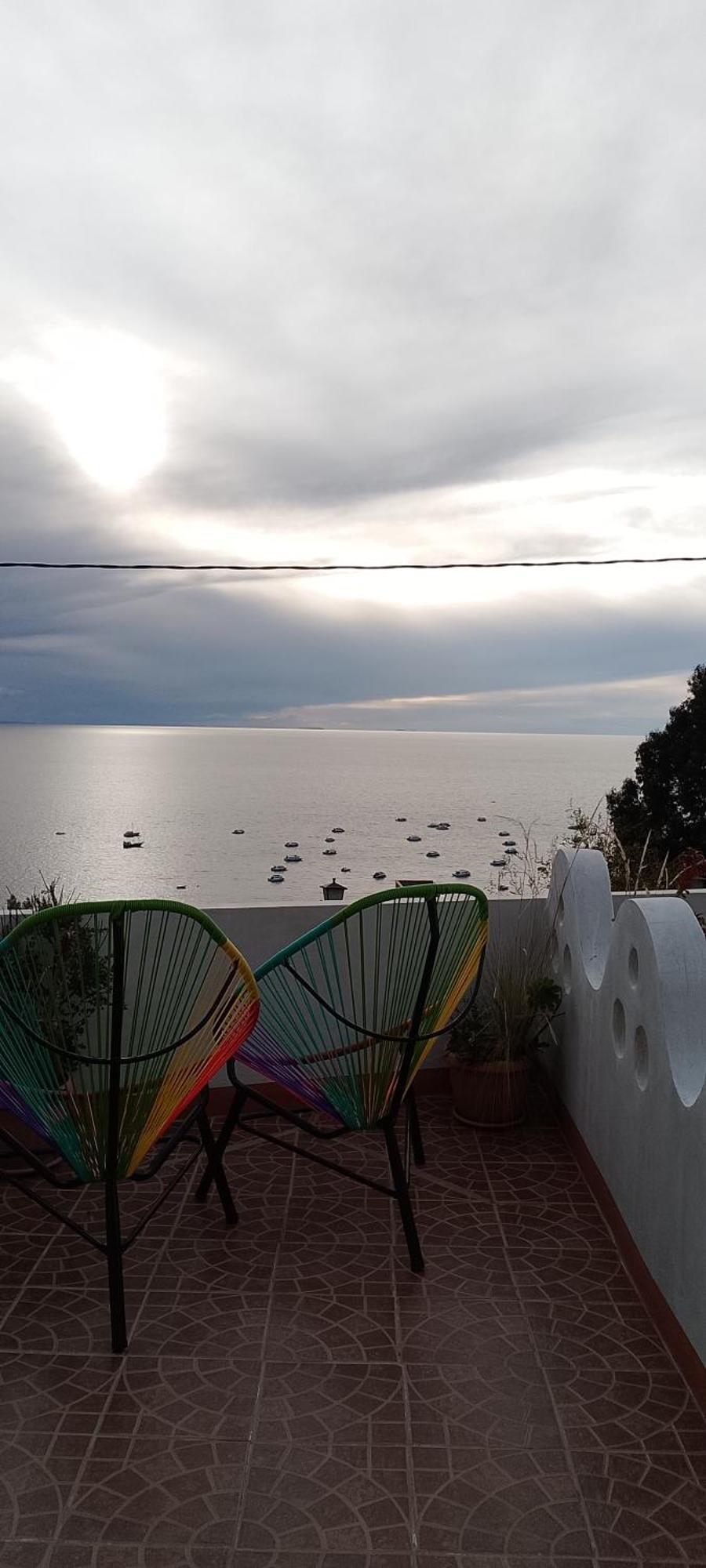 Jardin Andino Hostal Copacabana  Luaran gambar